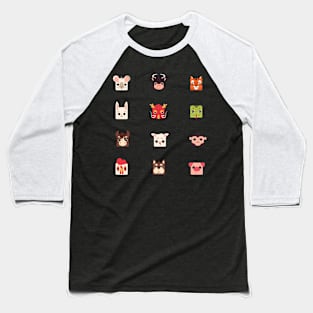 Lunar New Year Chinese Zodiac Baseball T-Shirt